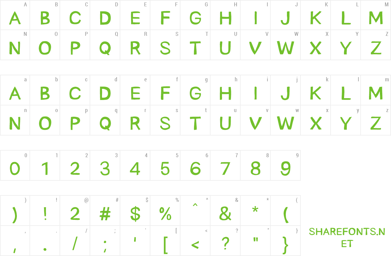 Font Post Wall preview